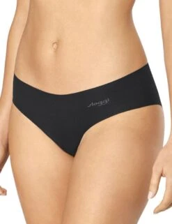 Sloggi Zero Cotton Hipster Brief 2 Pack - Black
