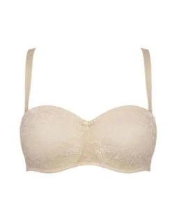 Triumph Amourette Charm Strapless Bra - Creamy Dream -Belle Lingerie Store 49091 triumph amourette charm strapless bra creamy dream 4