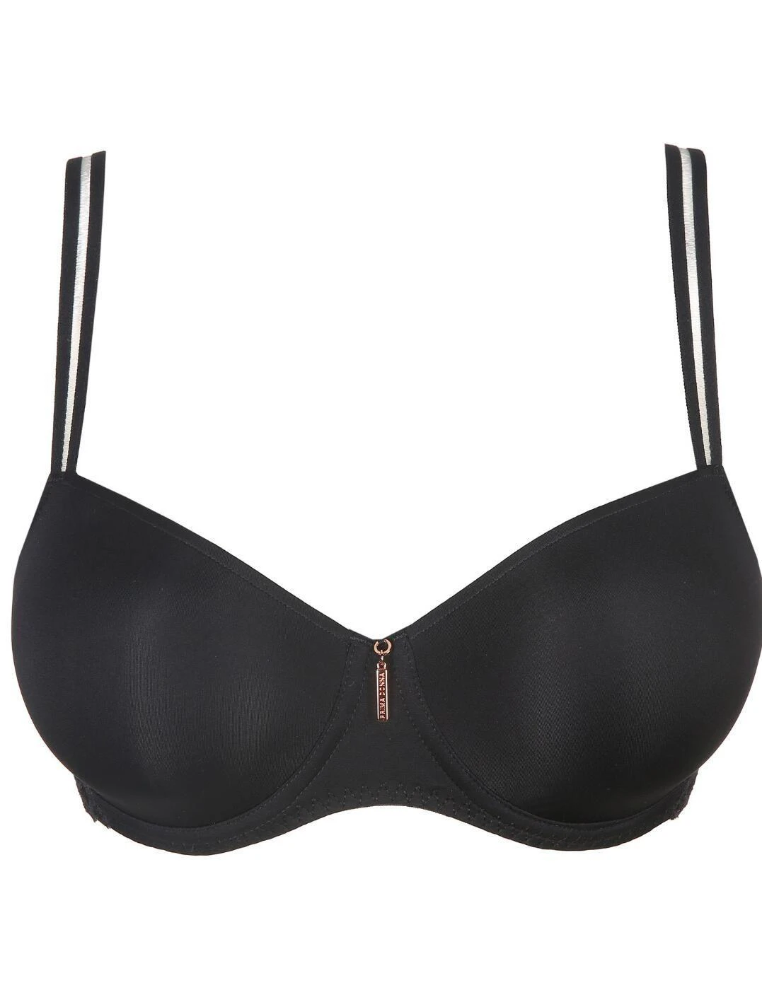 Prima Donna Twist East End Padded Balcony Bra - Charcoal 4 Prima Donna Twist East End Padded Balcony Bra - Charcoal - Image 4