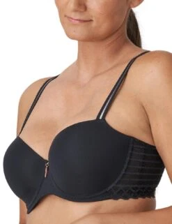 Prima Donna Twist East End Padded Balcony Bra - Charcoal 13 Prima Donna Twist East End Padded Balcony Bra - Charcoal -Belle Lingerie Store 49592 prima donna twist east end padded balcony bra charcoal 6