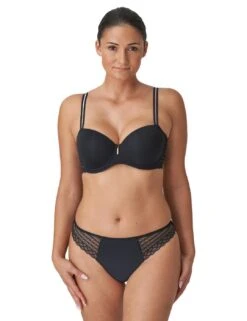 Prima Donna Twist East End Padded Balcony Bra - Charcoal 15 Prima Donna Twist East End Padded Balcony Bra - Charcoal -Belle Lingerie Store 49592 prima donna twist east end padded balcony bra charcoal 8