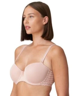 Prima Donna Twist East End Padded Balcony Bra - Powder Rose -Belle Lingerie Store 49592 prima donna twist east end padded balcony bra powder rose 3