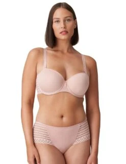 Prima Donna Twist East End Padded Balcony Bra - Powder Rose -Belle Lingerie Store 49592 prima donna twist east end padded balcony bra powder rose 6