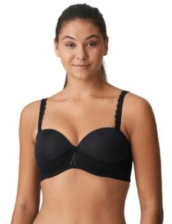 Prima Donna Twist I Do Padded Strapless Bra - Black 10 Prima Donna Twist I Do Padded Strapless Bra - Black -Belle Lingerie Store 49608 prima donna twist i do padded strapless bra black 5