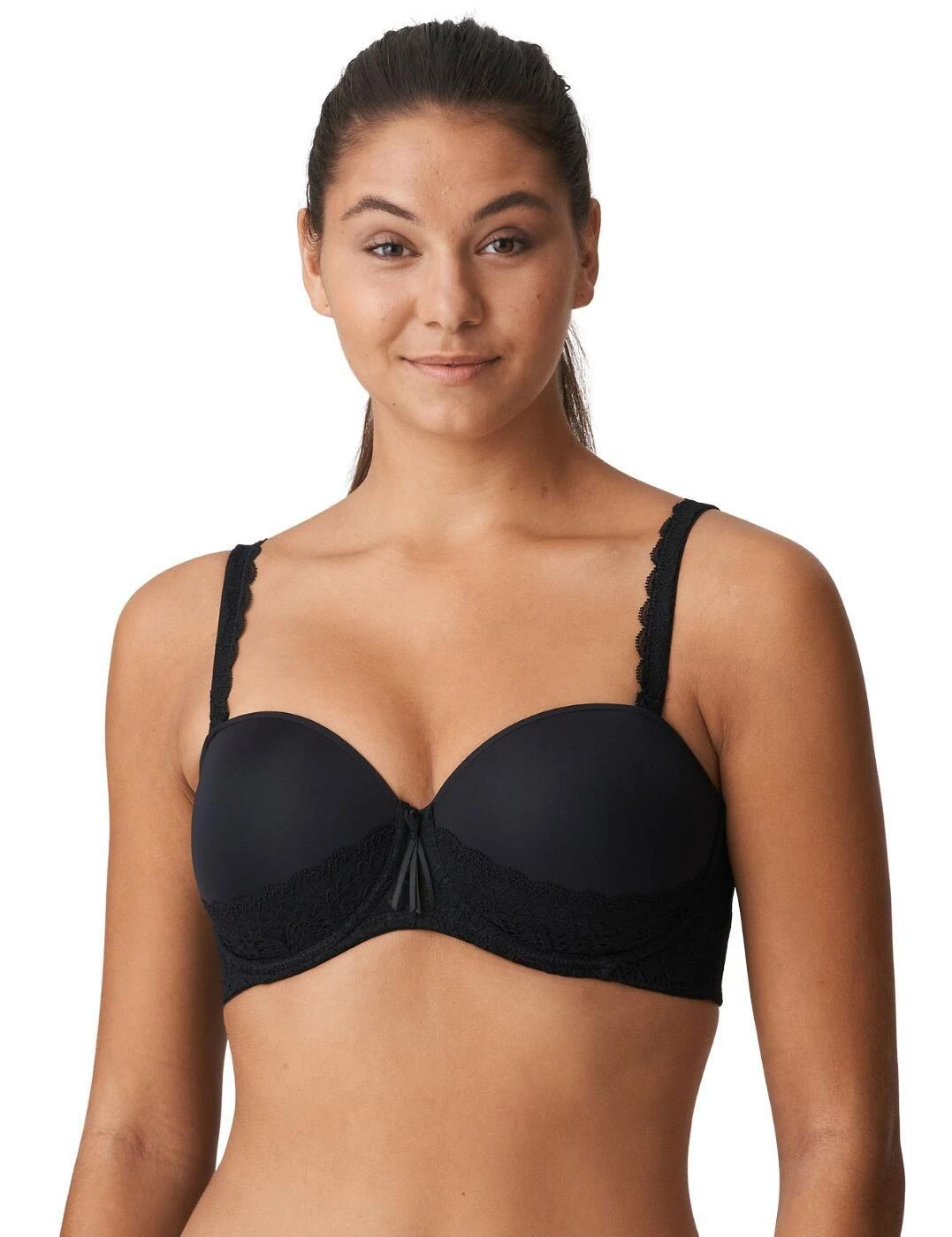 Prima Donna Twist I Do Padded Strapless Bra - Black 5 Prima Donna Twist I Do Padded Strapless Bra - Black - Image 5