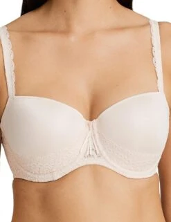 Prima Donna Twist I Do Padded Balcony Bra - Silky Tan -Belle Lingerie Store 49690 prima donna twist i do padded balcony bra silky tan 4