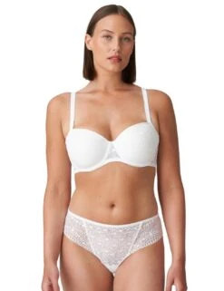 Prima Donna Twist Epirus Padded Balcony Bra - White -Belle Lingerie Store 49774 prima donna twist epirus padded balcony bra white 5
