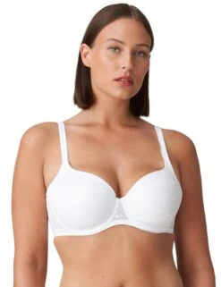 Prima Donna Twist Epirus Padded Heartshape Bra - White