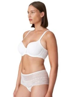 Prima Donna Twist Epirus Padded Heartshape Bra - White -Belle Lingerie Store 49829 prima donna twist epirus padded heartshape bra white 7