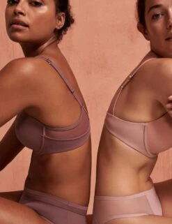 Marie Jo Louie Shorty Brief - Powder Rose -Belle Lingerie Store 50764 marie jo louie shorty brief powder rose 6