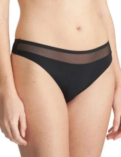 Marie Jo Louie Thong - Black 7 Marie Jo Louie Thong - Black -Belle Lingerie Store 50766 marie jo louie thong black 3