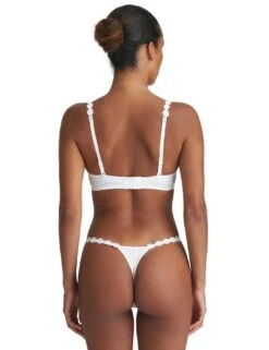Marie Jo Avero Mini Thong - White -Belle Lingerie Store 50968 marie jo avero mini thong white 6