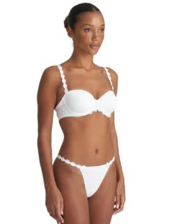 Marie Jo Avero Mini Thong - White -Belle Lingerie Store 50968 marie jo avero mini thong white 7