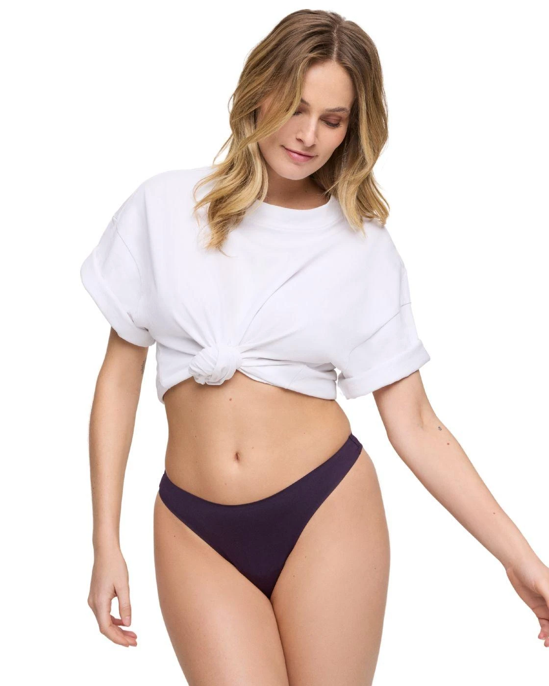 Marie Jo Color Studio Thong - Amethyst 5 Marie Jo Color Studio Thong - Amethyst - Image 5