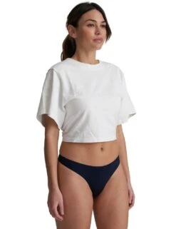 Marie Jo Color Studio Thong - Velvet Blue -Belle Lingerie Store 50977 marie jo color studio thong velvet blue 6