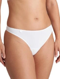 Marie Jo Tom Thong - White -Belle Lingerie Store 50989 marie jo tom thong white 3