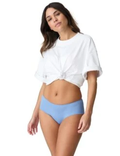 Marie Jo Color Studio Shorty Brief - Santorini Blue -Belle Lingerie Store 51019 marie jo color studio shorty brief santorini blue 7