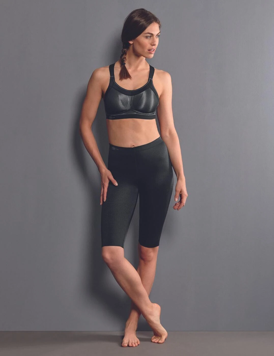 Anita Active Momentum Pro Padded Sports Bra - Black 3 Anita Active Momentum Pro Padded Sports Bra - Black - Image 3