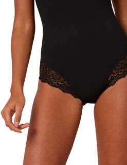 Simone Perele Caresse Control Body - Black -Belle Lingerie Store 51444 simone perele caresse control body black 5