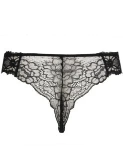 Lise Charmel Sublime En Dentelle Thong - Black -Belle Lingerie Store 51591 lise charmel sublime en dentelle thong black 3