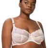 Triumph Peony Florale Wired Bra - Angora