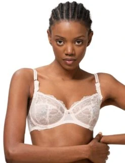 Triumph Peony Florale Wired Bra - Angora 8 Triumph Peony Florale Wired Bra - Angora -Belle Lingerie Store 51608 triumph peony florale wired bra angora 2