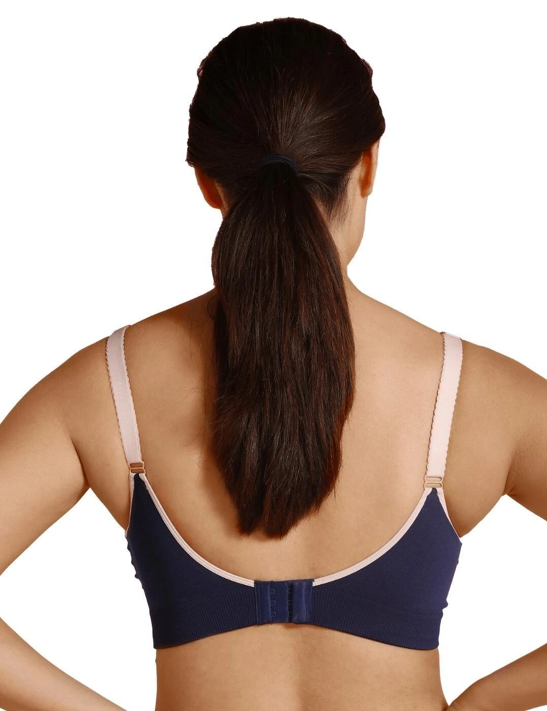 Carriwell Original Deluxe Nursing Bra - Navy 2 Carriwell Original Deluxe Nursing Bra - Navy - Image 2