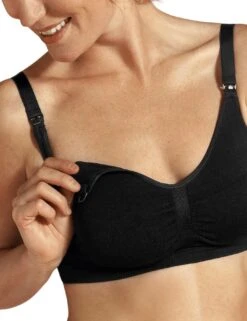Carriwell Original Nursing Bra - Black -Belle Lingerie Store 52185 carriwell original nursing bra black 5