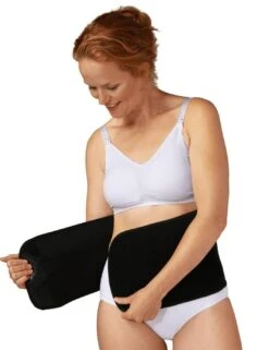 Carriwell Post Birth Belly Binder - Black