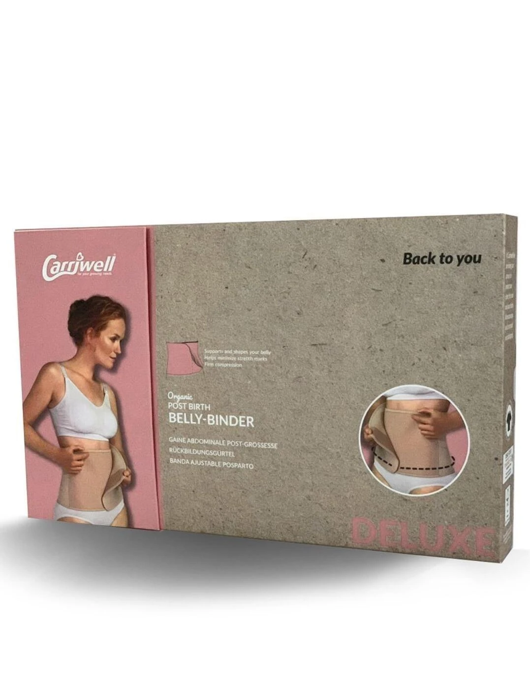 Carriwell Post Birth Belly Binder - Natural 5 Carriwell Post Birth Belly Binder - Natural - Image 5
