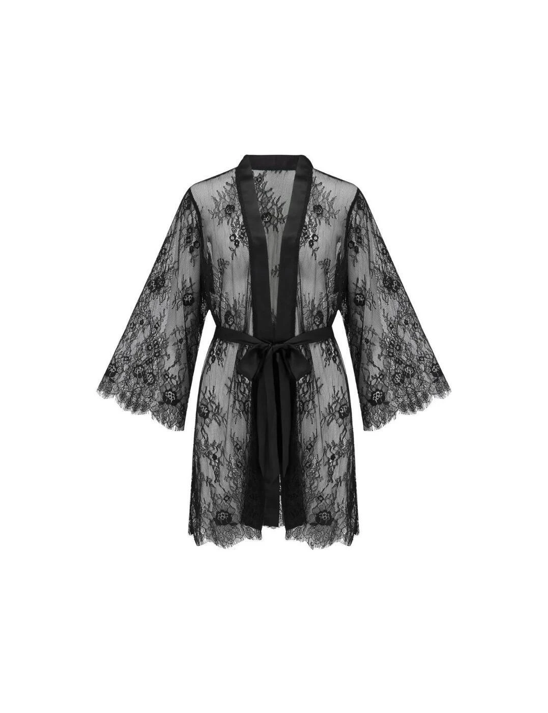 Pour Moi For Your Eyes Only Lace Gown - Black 3 Pour Moi For Your Eyes Only Lace Gown - Black - Image 3