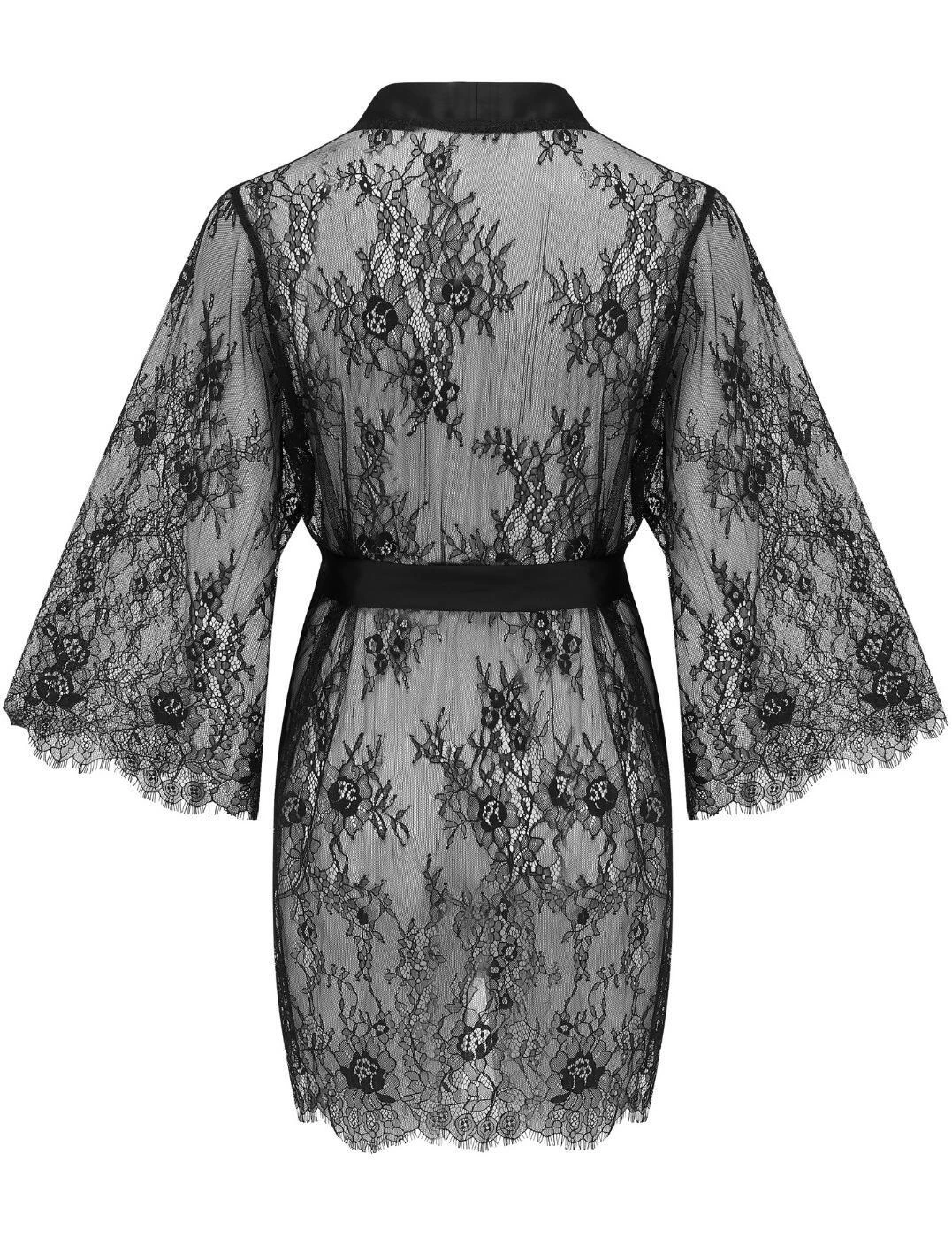 Pour Moi For Your Eyes Only Lace Gown - Black 4 Pour Moi For Your Eyes Only Lace Gown - Black - Image 4