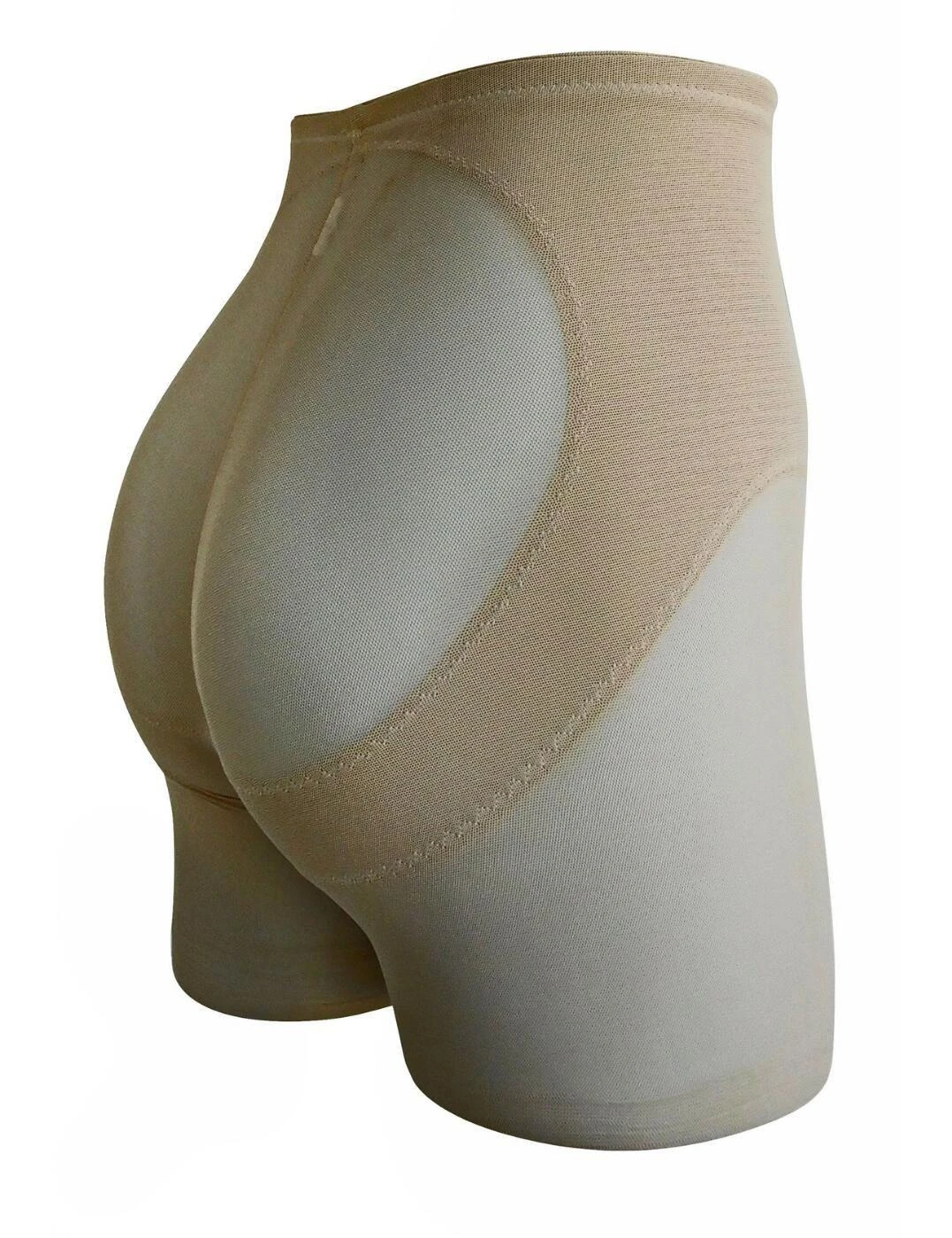 Miraclesuit Sexy Sheer Rear Lifting Boy Short - Warm Beige 1 Miraclesuit Sexy Sheer Rear Lifting Boy Short - Warm Beige