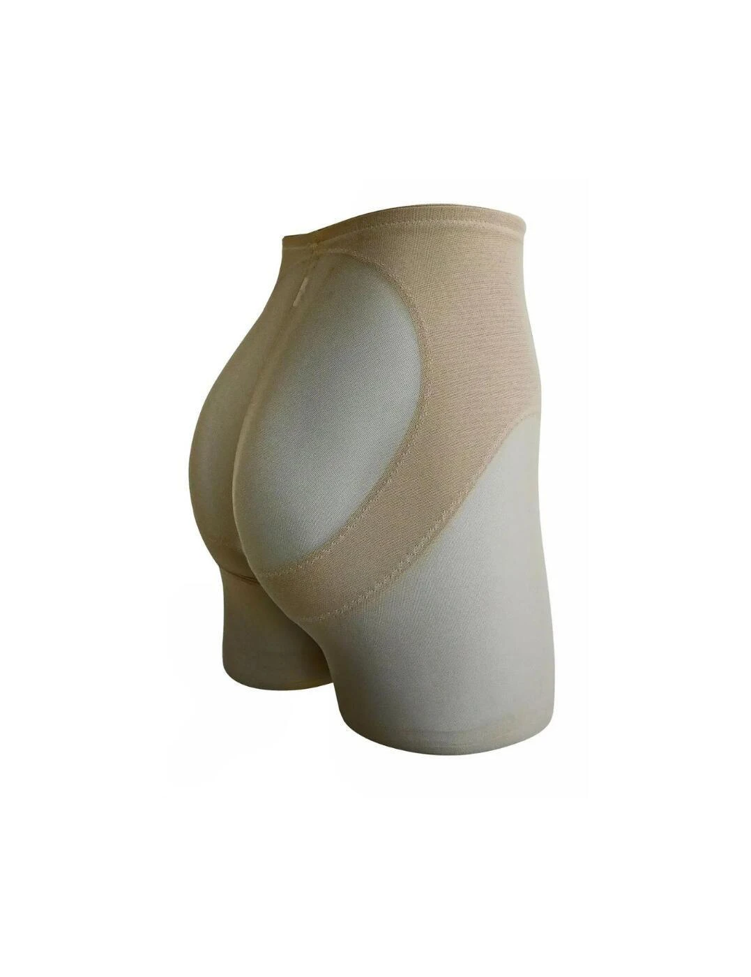 Miraclesuit Sexy Sheer Rear Lifting Boy Short - Warm Beige 2 Miraclesuit Sexy Sheer Rear Lifting Boy Short - Warm Beige - Image 2