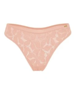 Gossard Glossies Lotus Thong - Café Crème 7 Gossard Glossies Lotus Thong - Café Crème -Belle Lingerie Store 53627 gossard glossies lotus thong caf crme 3