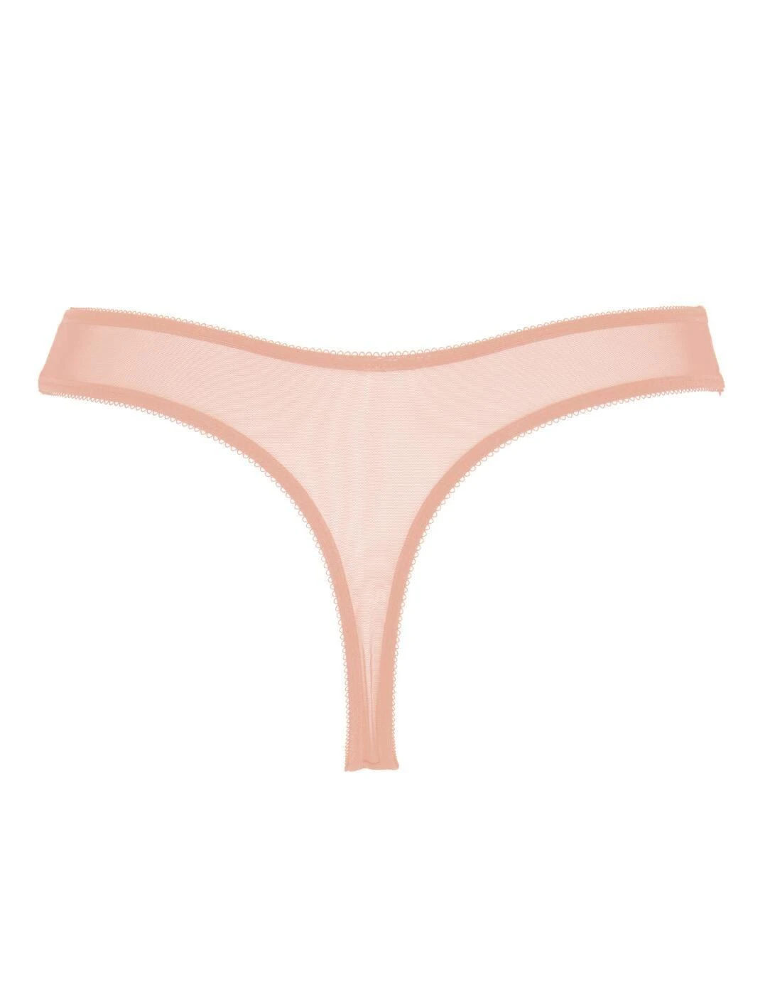 Gossard Glossies Lotus Thong - Café Crème 4 Gossard Glossies Lotus Thong - Café Crème - Image 4