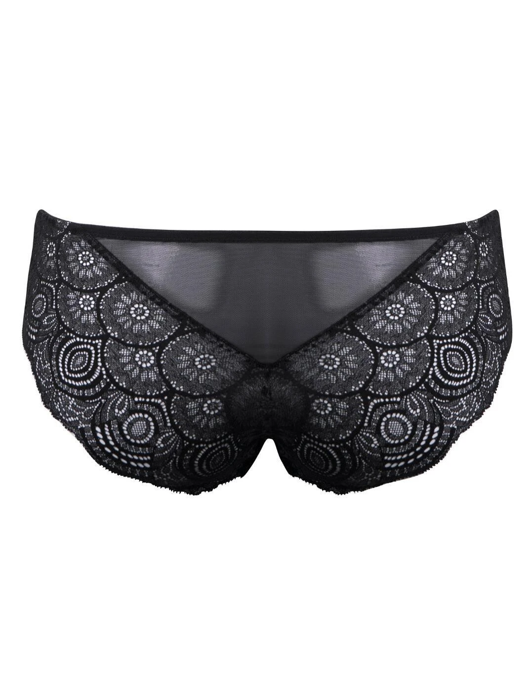 Wonderbra Refined Glamour Shorty Brief - Black 4 Wonderbra Refined Glamour Shorty Brief - Black - Image 4