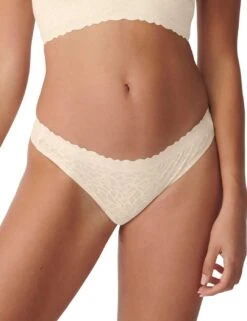 Sloggi Zero Feel Lace Brazilian Brief - Angora