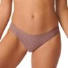 Sloggi Zero Feel Lace Brazilian Brief - Cacao