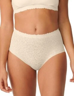 Sloggi Zero Feel Lace 2.0 High Waist Brief - Angora