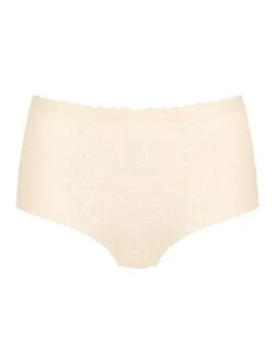 Sloggi Zero Feel Lace 2.0 High Waist Brief - Angora -Belle Lingerie Store 53737 sloggi zero feel lace 20 high waist brief angora 3