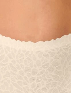 Sloggi Zero Feel Lace 2.0 High Waist Brief - Angora -Belle Lingerie Store 53737 sloggi zero feel lace 20 high waist brief angora 6