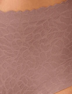 Sloggi Zero Feel Lace 2.0 High Waist Brief - Cacao -Belle Lingerie Store 53737 sloggi zero feel lace 20 high waist brief cacao 6