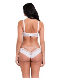 Scantilly By Curvy Kate Fascinate Brazilian Brief - White -Belle Lingerie Store 53953 scantilly by curvy kate fascinate brazilian brief white 5
