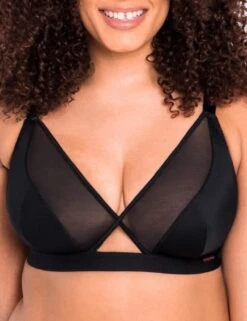 Curvy Kate Get Up And Chill Bralette - Black -Belle Lingerie Store 54182 curvy kate get up and chill bralette black 5