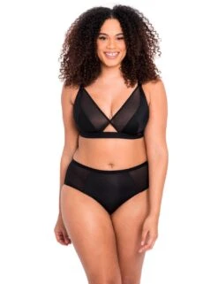 Curvy Kate Get Up And Chill Bralette - Black -Belle Lingerie Store 54182 curvy kate get up and chill bralette black 7