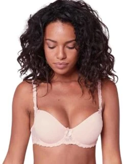 Simone Perele Andora Padded Half Cup Bra - Blush