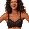 Simone Perele Caresse Soft Cup Bra - Black