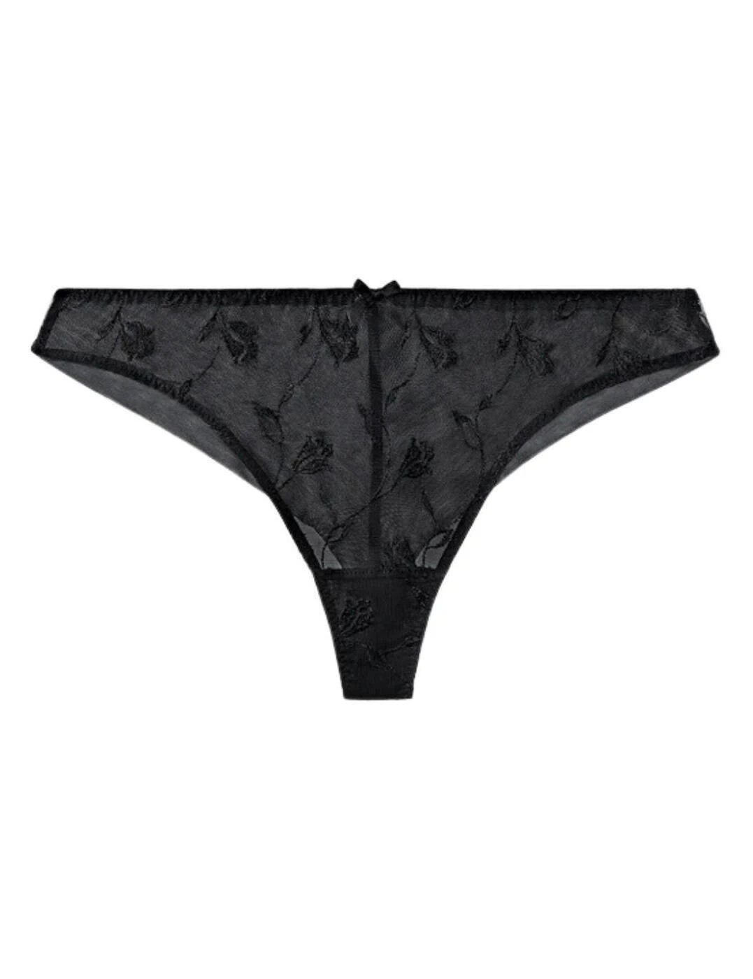 Aubade Softessence Tanga Brief - Noir 3 Aubade Softessence Tanga Brief - Noir - Image 3