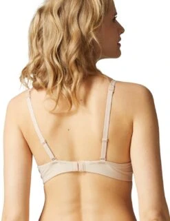 Simone Perele Essentiel Padded Plunge Bra - Peau Rosee 6 Simone Perele Essentiel Padded Plunge Bra - Peau Rosee -Belle Lingerie Store 55060 simone perele essentiel padded plunge bra peau rosee 2
